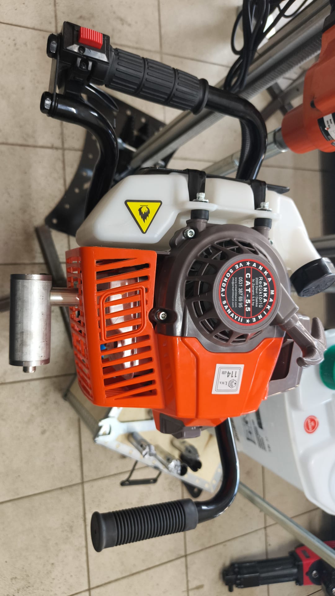 5.5 HP Benzinli El Sondaj Makinesi